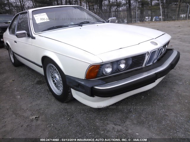 WBAEC8407H0614297 - 1987 BMW 635 CSI AUTOMATIC/L6 WHITE photo 6