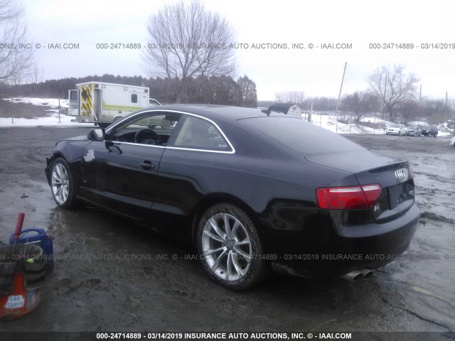 WAUGFAFR7EA056959 - 2014 AUDI A5 PREMIUM BLACK photo 3