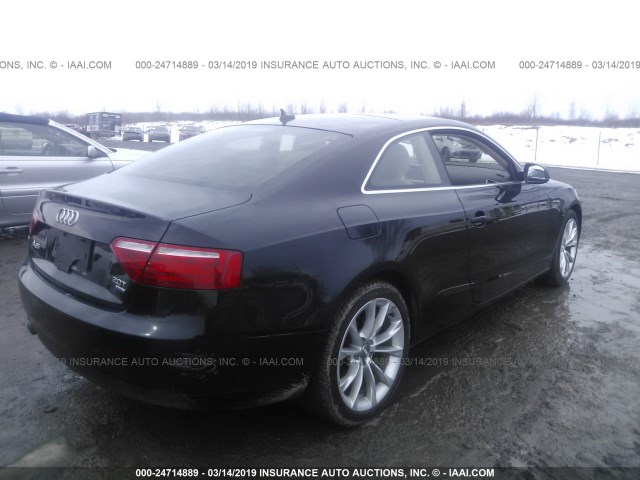 WAUGFAFR7EA056959 - 2014 AUDI A5 PREMIUM BLACK photo 4