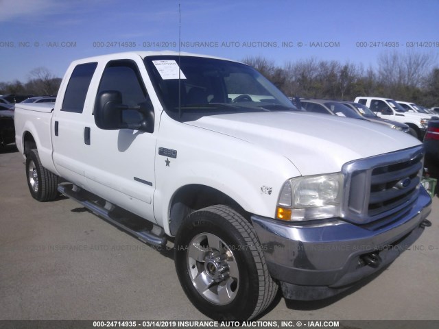 1FTSW31F82ED41535 - 2002 FORD F350 SRW SUPER DUTY WHITE photo 1