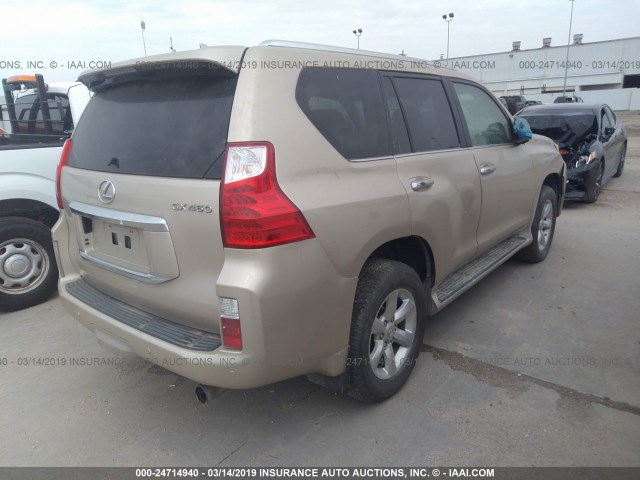 JTJBM7FX6B5029368 - 2011 LEXUS GX GOLD photo 4