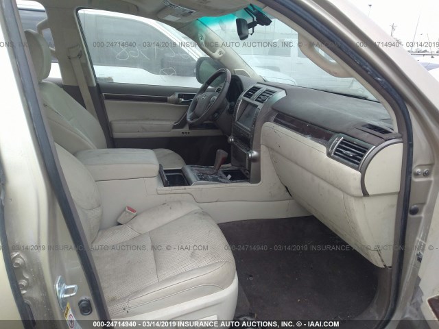 JTJBM7FX6B5029368 - 2011 LEXUS GX GOLD photo 5