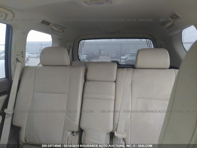 JTJBM7FX6B5029368 - 2011 LEXUS GX GOLD photo 8