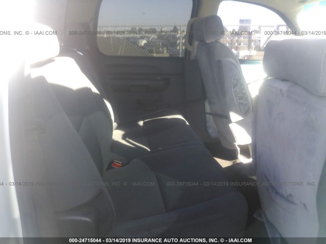 3GTEC23389G146721 - 2009 GMC SIERRA C1500 SLE WHITE photo 8