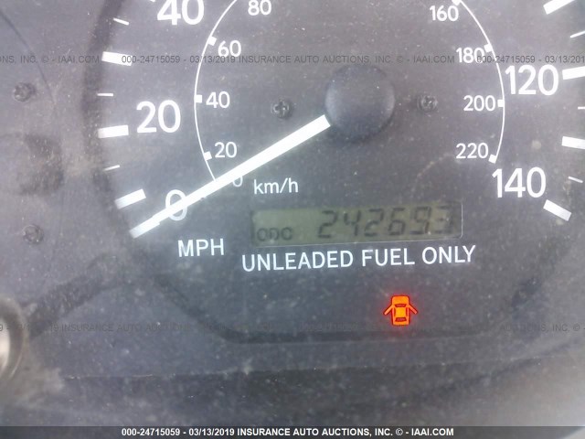 4T1BG22K2XU412367 - 1999 TOYOTA CAMRY CE/LE/XLE 银色 照片 7