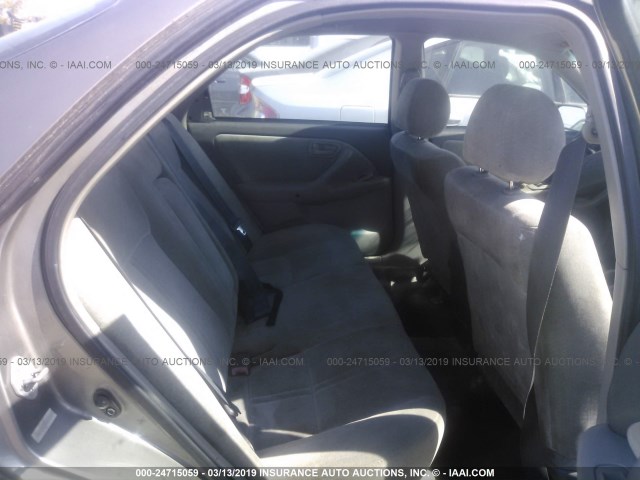 4T1BG22K2XU412367 - 1999 TOYOTA CAMRY CE/LE/XLE 银色 照片 8