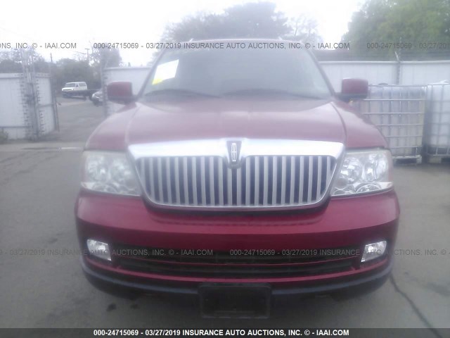 5LMFU27585LJ23748 - 2005 LINCOLN NAVIGATOR RED photo 7