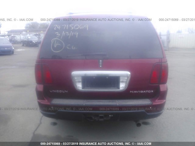 5LMFU27585LJ23748 - 2005 LINCOLN NAVIGATOR RED photo 9