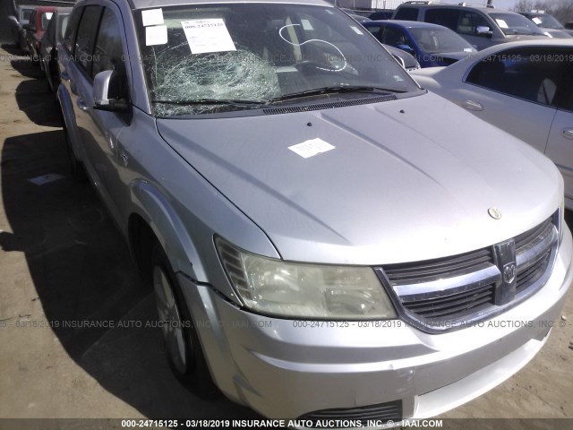 3D4GG57V39T199640 - 2009 DODGE JOURNEY SXT SILVER photo 6