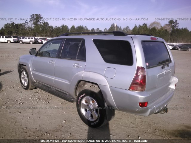 JTEZT14R248004924 - 2004 TOYOTA 4RUNNER SR5/SPORT SILVER photo 3