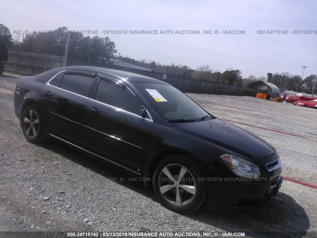 1G1ZJ57B094200528 - 2009 CHEVROLET MALIBU 2LT BLACK photo 1