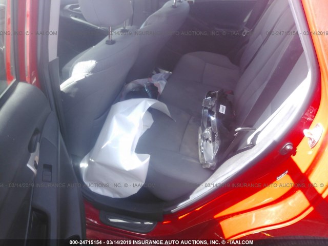 2T1KU4EE5AC344469 - 2010 TOYOTA COROLLA MATRIX  GRAY photo 8