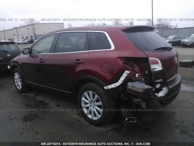 JM3TB38Y370119732 - 2007 MAZDA CX-9 RED photo 3