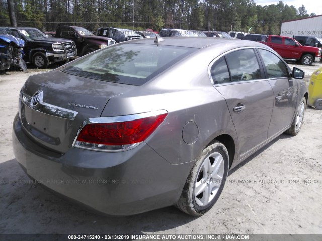 1G4GA5ED0BF250547 - 2011 BUICK LACROSSE CX GOLD photo 4
