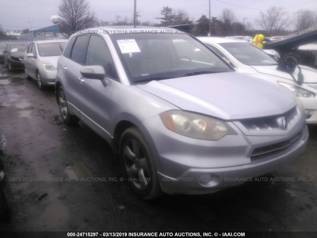 5J8TB18527A008328 - 2007 ACURA RDX TECHNOLOGY SILVER photo 1