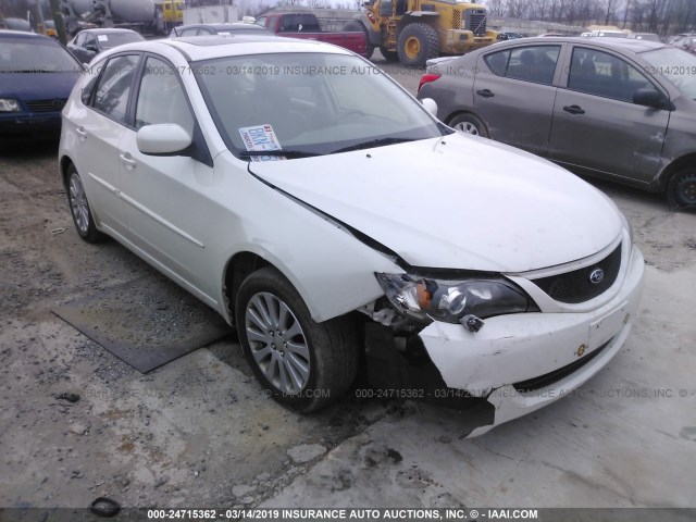 JF1GH6B65BH803733 - 2011 SUBARU IMPREZA WHITE photo 6