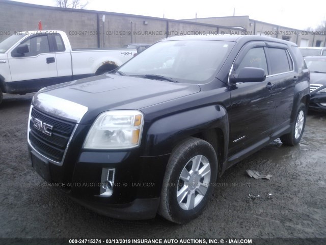 2CTFLREC1B6370218 - 2011 GMC TERRAIN SLE BLACK photo 2