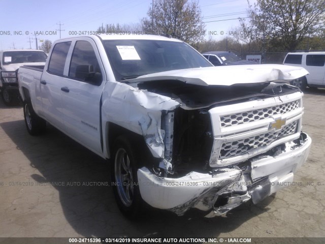 3GCPCPEC0EG108588 - 2014 CHEVROLET SILVERADO C1500 WHITE photo 1