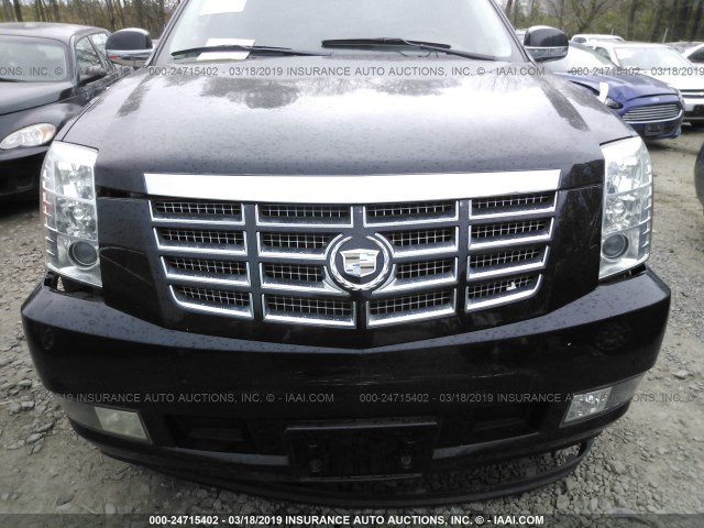 1GYS4HEF6BR103697 - 2011 CADILLAC ESCALADE ESV LUXURY BLACK photo 6