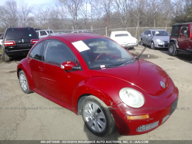 3VWPW31C58M516030 - 2008 VOLKSWAGEN NEW BEETLE S RED photo 1