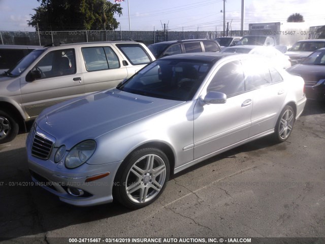 WDBUF87X29B394246 - 2009 MERCEDES-BENZ E 350 4MATIC SILVER photo 2