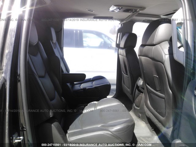1GYS3SKJ7FR565717 - 2015 CADILLAC ESCALADE ESV LUXURY BLACK photo 8
