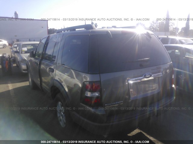 1FMEU63E86UA47486 - 2006 FORD EXPLORER XLT BROWN photo 3