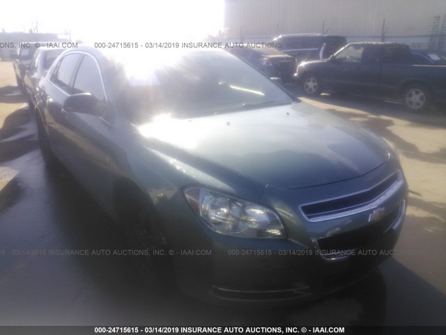 1G1ZG57B29F116956 - 2009 CHEVROLET MALIBU LS TEAL photo 1