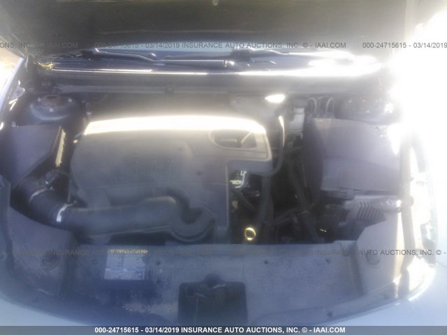 1G1ZG57B29F116956 - 2009 CHEVROLET MALIBU LS TEAL photo 10