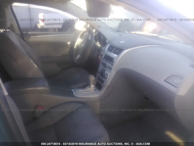 1G1ZG57B29F116956 - 2009 CHEVROLET MALIBU LS TEAL photo 5