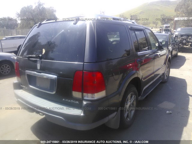 5LMEU68HX5ZJ08015 - 2005 LINCOLN AVIATOR 黑色 照片 4