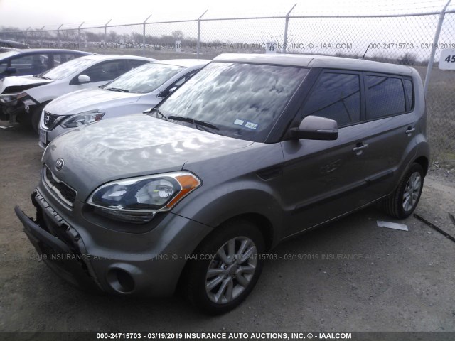 KNDJT2A68D7575339 - 2013 KIA SOUL +/!/SPORT BROWN photo 2