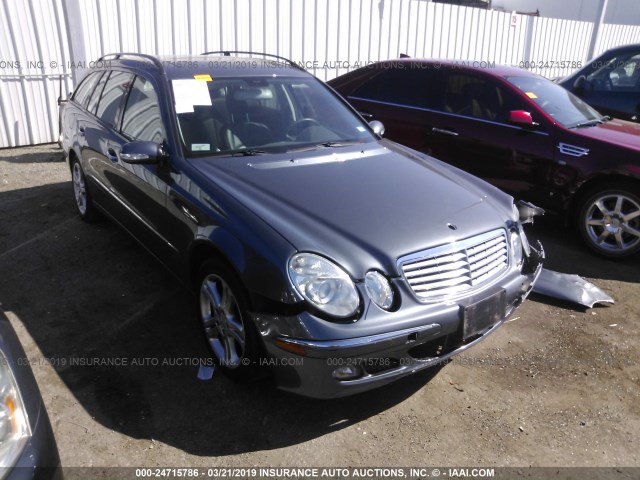 WDBUH56J36A832845 - 2006 MERCEDES-BENZ E 350 WAGON GRAY photo 1