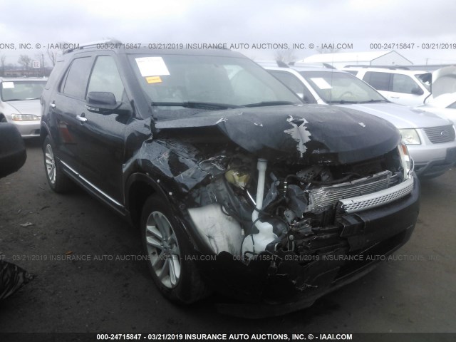 1FM5K7D87EGA07112 - 2014 FORD EXPLORER XLT BLACK photo 6