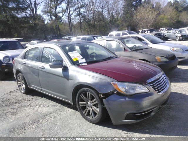 1C3CCBBB4CN267670 - 2012 CHRYSLER 200 TOURING GRAY photo 1