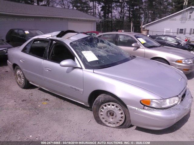 2G4WY55J221276247 - 2002 BUICK CENTURY LIMITED SILVER photo 1