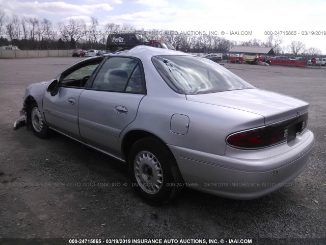 2G4WY55J221276247 - 2002 BUICK CENTURY LIMITED SILVER photo 3