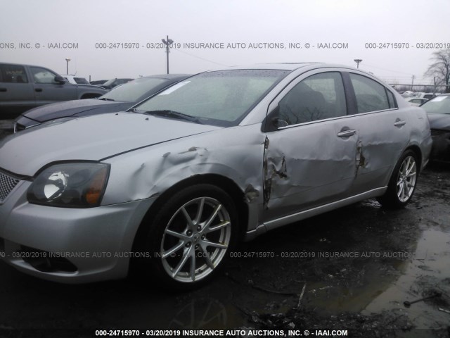 4A32B3FF9BE004888 - 2011 MITSUBISHI GALANT ES/SE SILVER photo 6