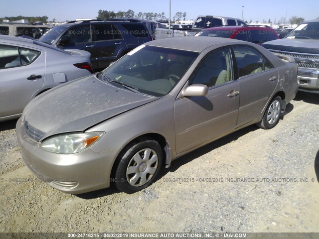 4T1BE32K43U242745 - 2003 TOYOTA CAMRY LE/XLE/SE CREAM photo 2