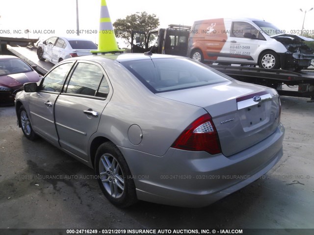 3FAHP0GA0AR202101 - 2010 FORD FUSION S TAN photo 3