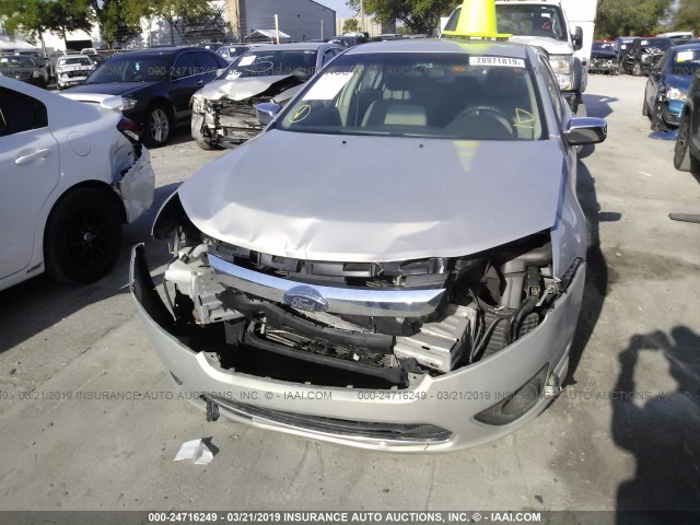 3FAHP0GA0AR202101 - 2010 FORD FUSION S TAN photo 6