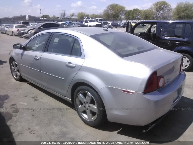 1G1ZH57B38F230590 - 2008 CHEVROLET MALIBU 1LT 银色 照片 3