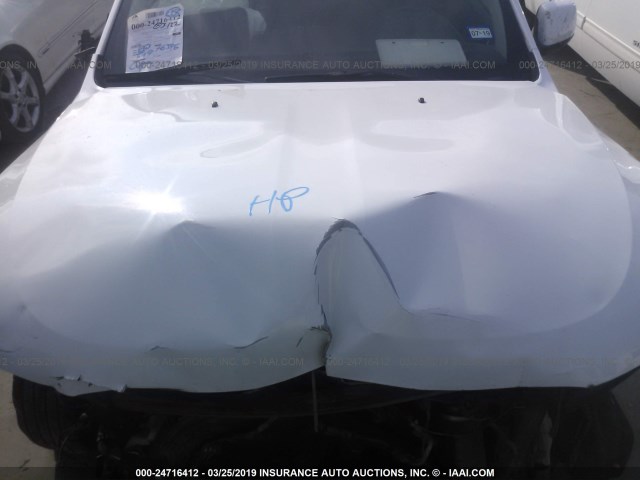 1C4RDHAG8DC662810 - 2013 DODGE DURANGO SXT WHITE photo 10