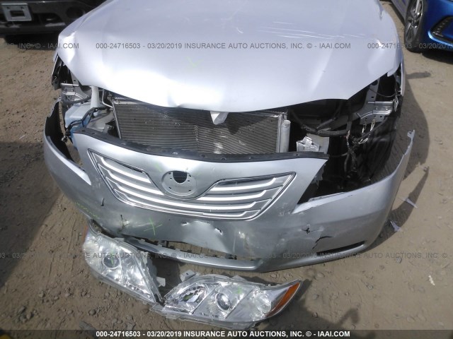 4T1BE46K87U070872 - 2007 TOYOTA CAMRY NEW GENERAT CE/LE/XLE/SE SILVER photo 6