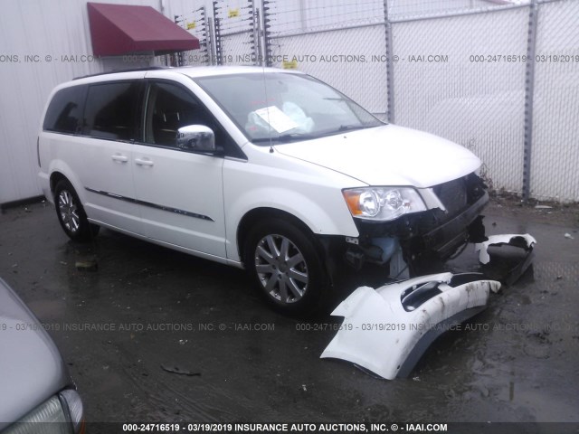 2A4RR8DG1BR704018 - 2011 CHRYSLER TOWN & COUNTRY TOURING L WHITE photo 1
