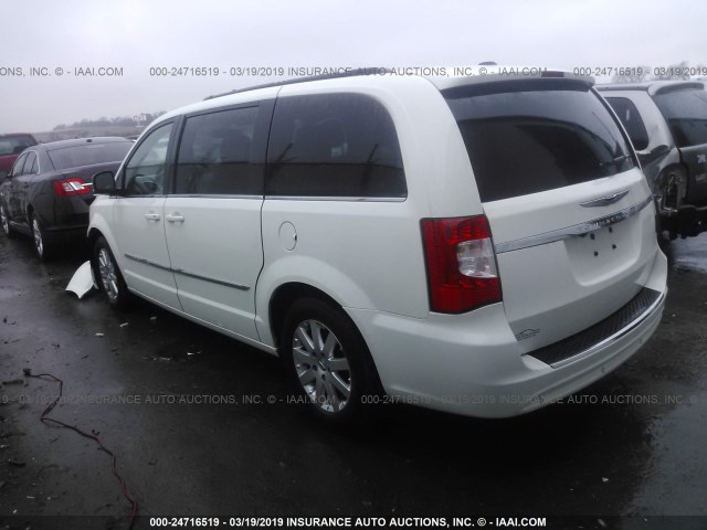 2A4RR8DG1BR704018 - 2011 CHRYSLER TOWN & COUNTRY TOURING L WHITE photo 3