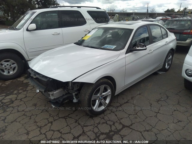 WBA3B5C56DF590281 - 2013 BMW 328 XI SULEV WHITE photo 2