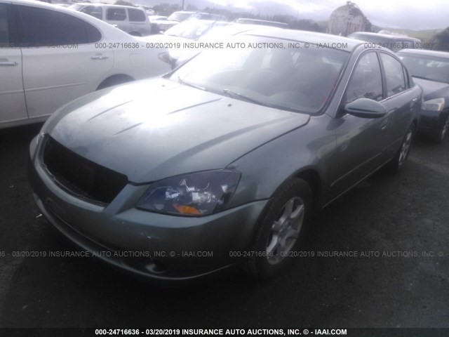 1N4AL11DX5C373545 - 2005 NISSAN ALTIMA S/SL GREEN photo 2