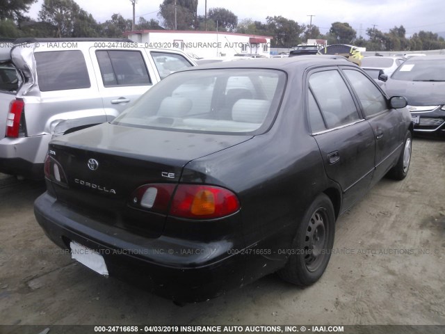 1NXBR12E0YZ304135 - 2000 TOYOTA COROLLA VE/CE/LE 黑色 照片 4