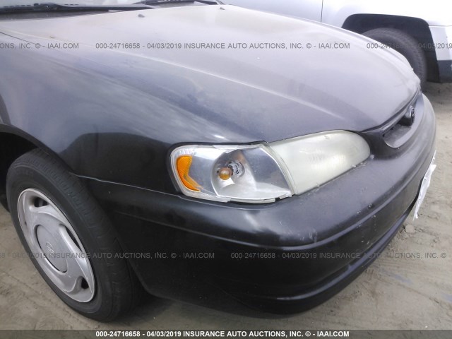 1NXBR12E0YZ304135 - 2000 TOYOTA COROLLA VE/CE/LE 黑色 照片 6